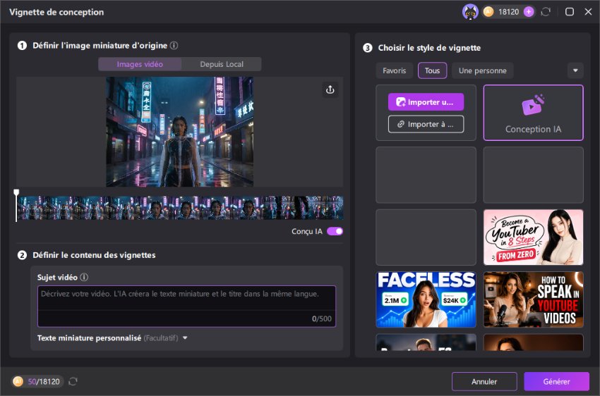 design your thumbnail
