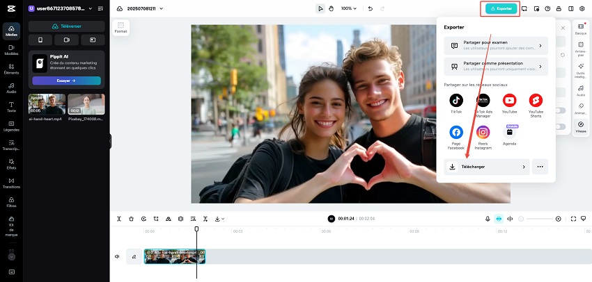 application pour accélérer vidéo pour instagram