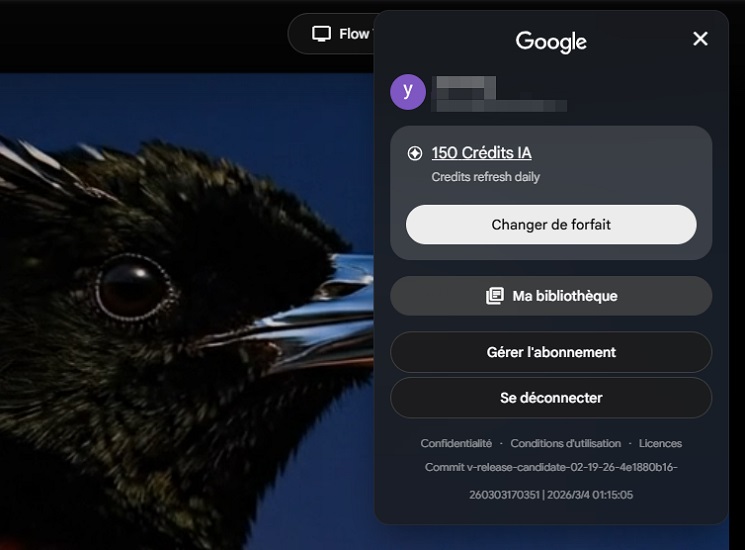 Comment créer des vidéos avec Flow AI - étape 1