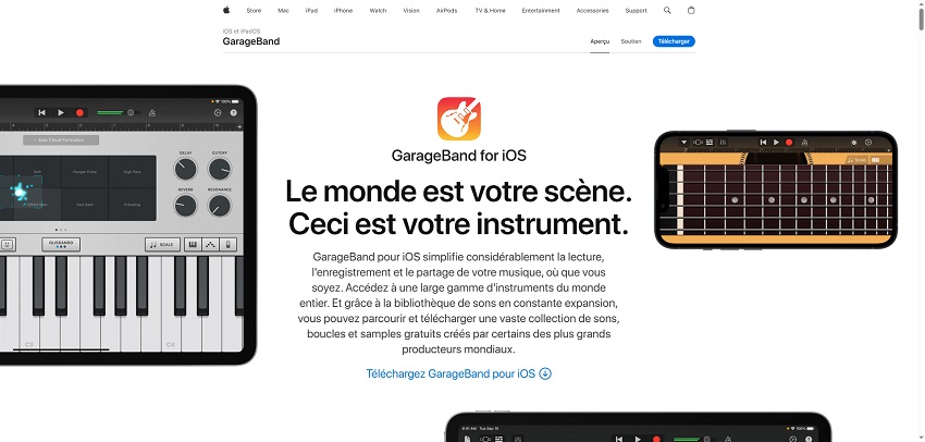 Logiciel de composition mobile 1