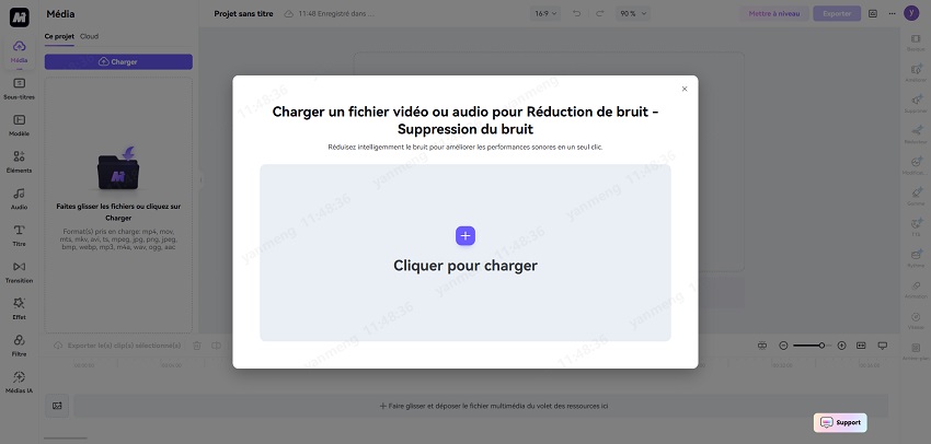 Méthode de suppression de bruit audio