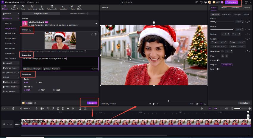 Convertisseur d'images et de vidéos IA Edimakor