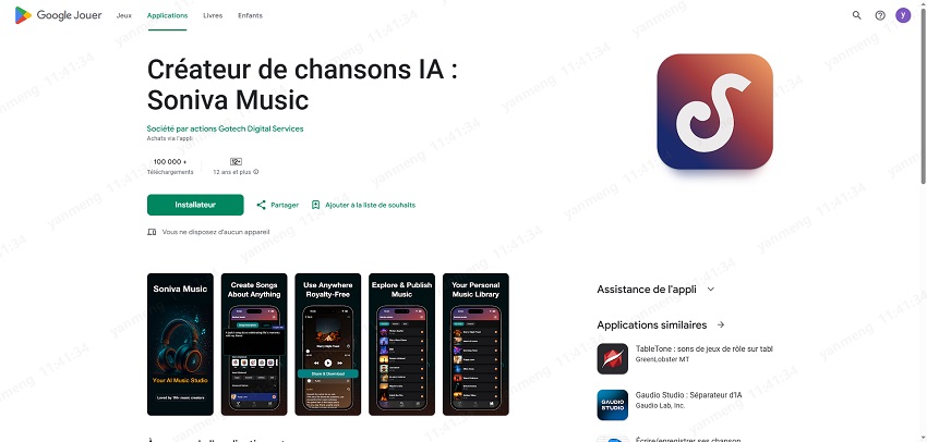 Appli de création musicale IA 4
