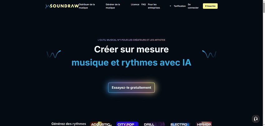 Site de création musicale IA 3