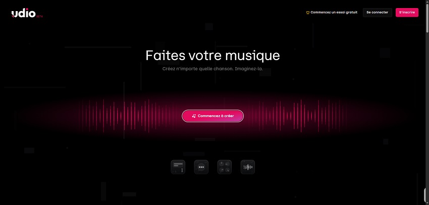 Site de création musicale IA 1