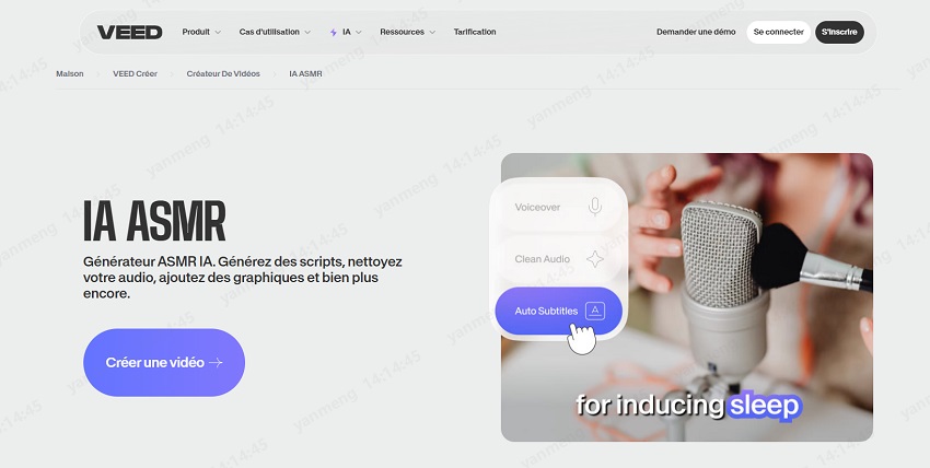 synthèse vocale asmr IA