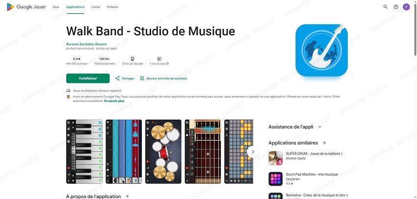 Logiciel de composition mobile 3