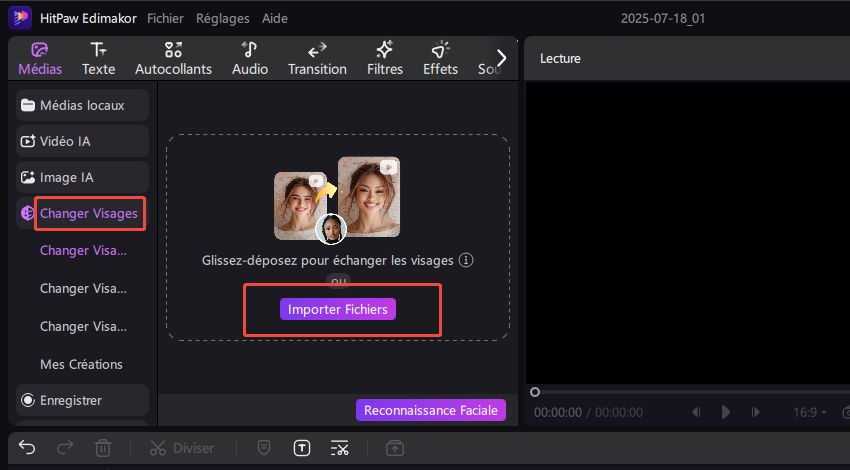 importer video