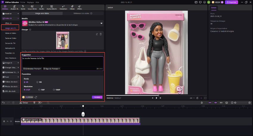 liste d'invites de figurines d'action chatgpt
