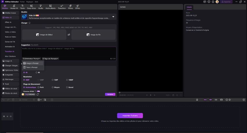 ouvrir l'image pour inviter le générateur
