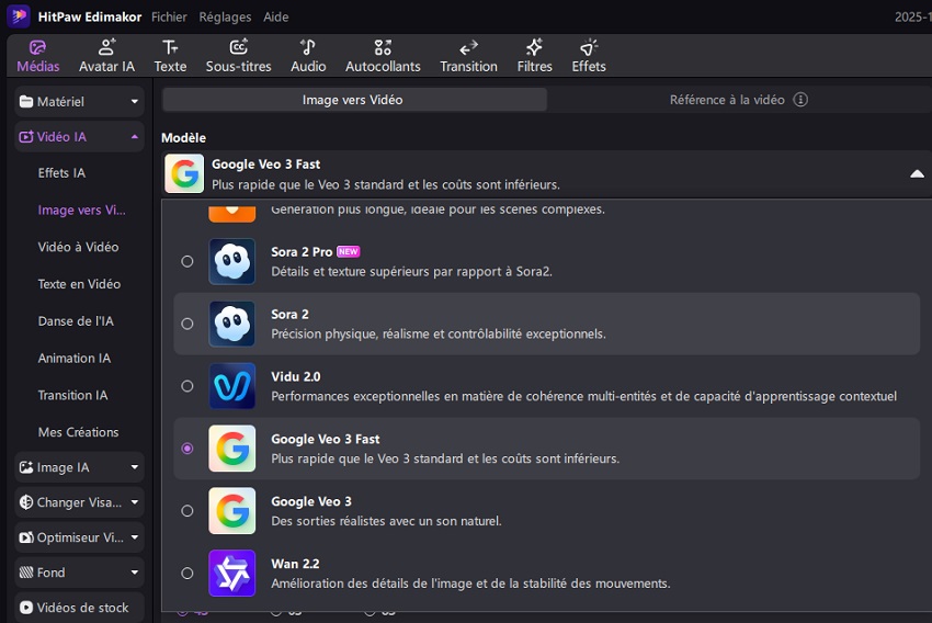 Comment convertir des images créées avec GPT Image 1.5 en vidéos 2