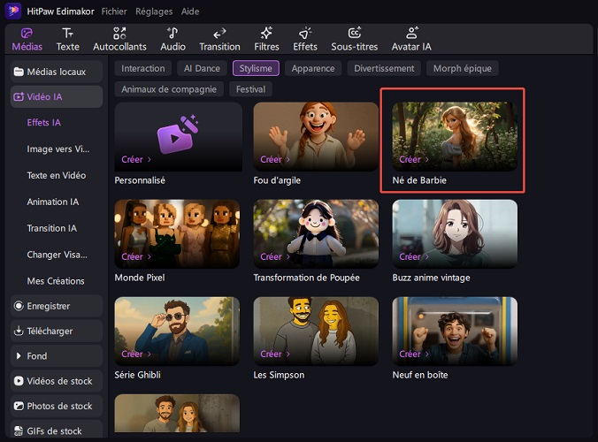 invite poupée Barbie ia
