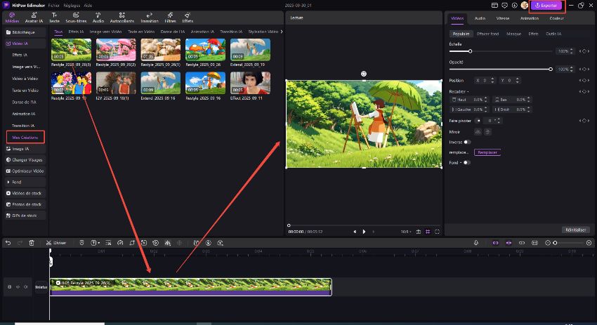 edimakor allez dans transition