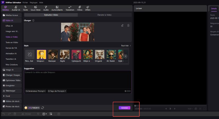 générer une vidéo en vidéo ai reddit