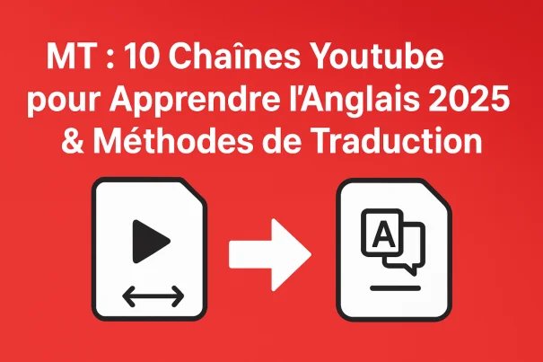 chaîne youtube pour apprendre l anglais