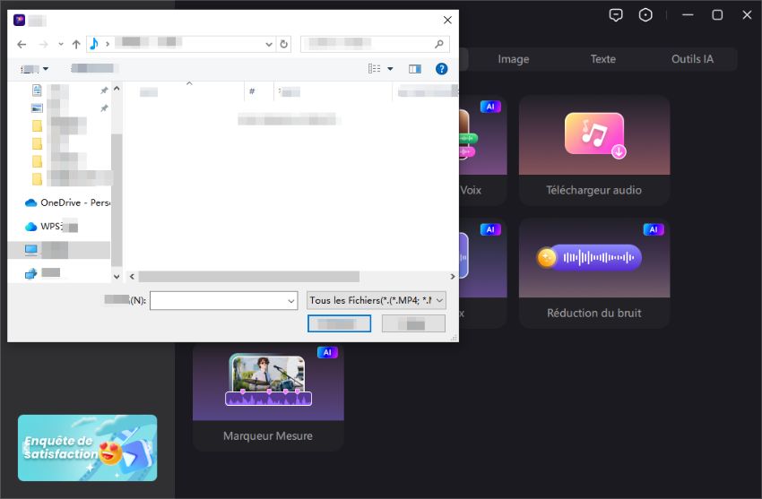 transférez un fichier audio et enregistrer votre voix