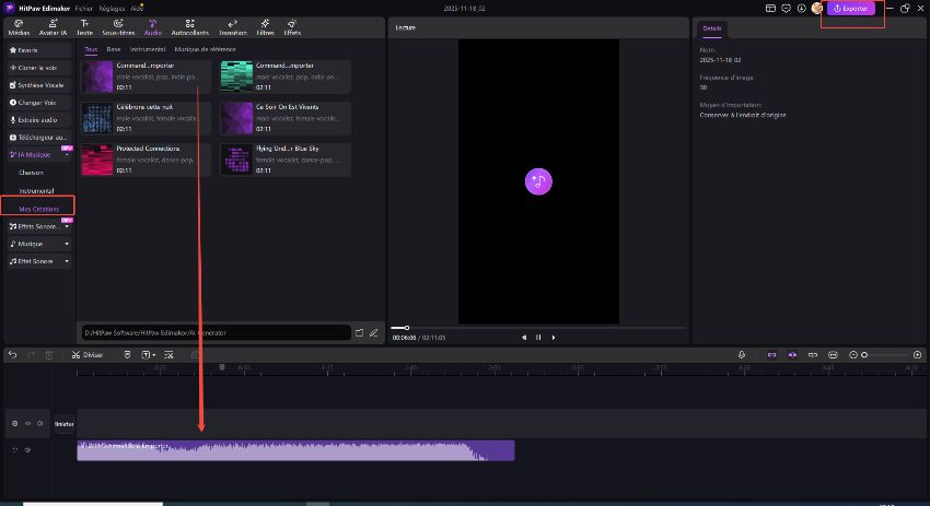 Méthode d'édition audio IA 4