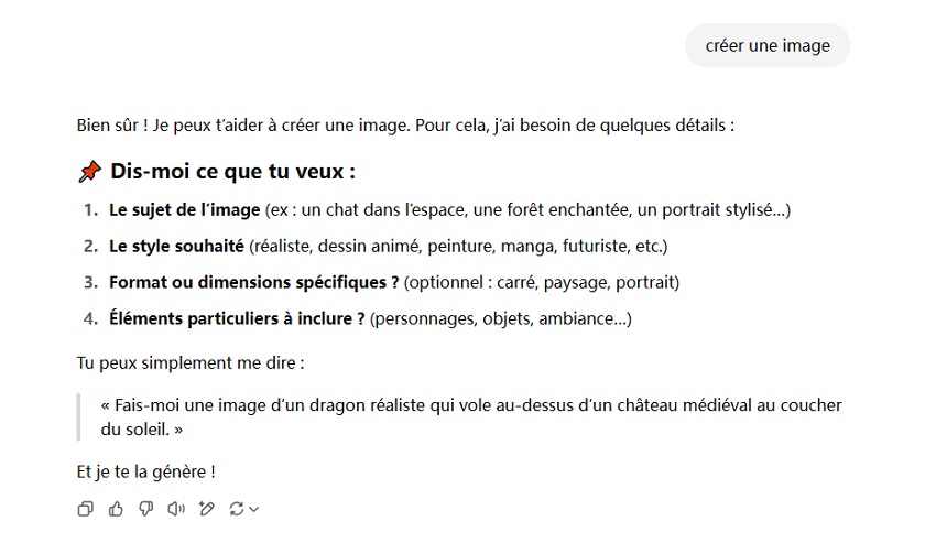 chatgpt créer une image