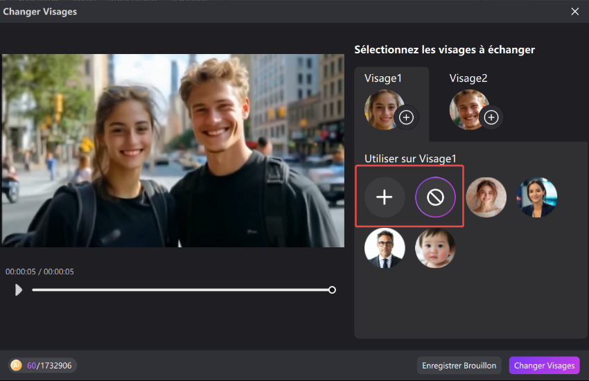 face swap edit video file