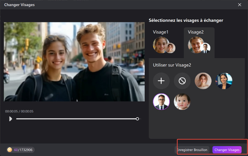 face swap facial recognition