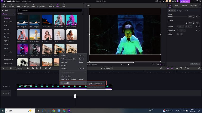 Edimakor  clips composés