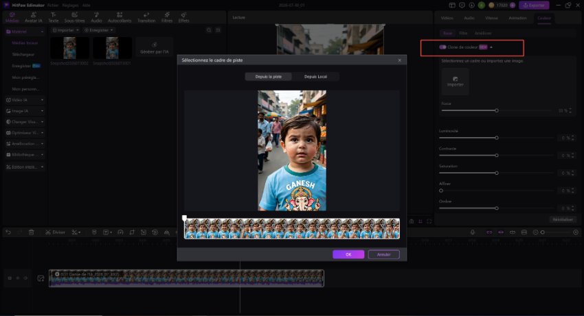 clone video colors with color clone