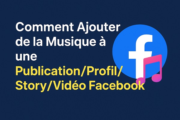 ajouter de la musique à la story de profil Facebook