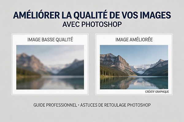 améliorer qualité image photoshop