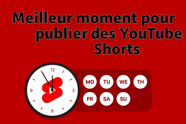Heures de publication des YouTube Shorts