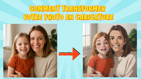photo en caricature