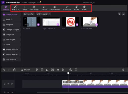 montage vidéo 4k