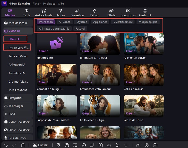 conversion d'image en vidéo edimakor