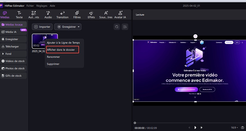 enregistrer média streaming