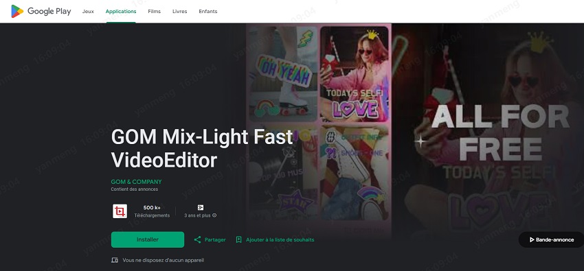 Comment mosaïquer une vidéo avec GomMix