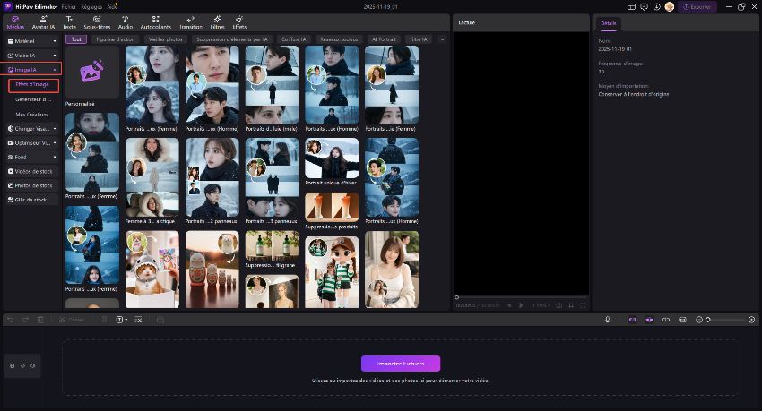 ajouter de la neige sur une photo