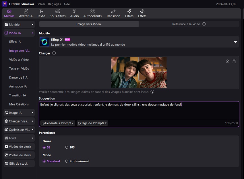 embrasse mon moi plus jeune