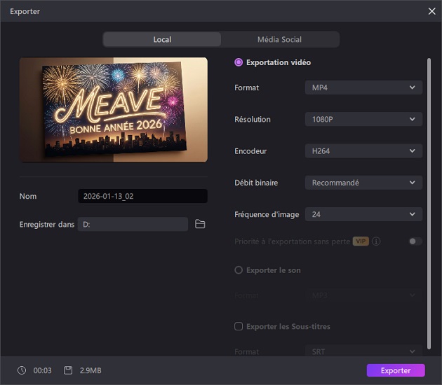creer une carte de voeux avec ia edimakor 8