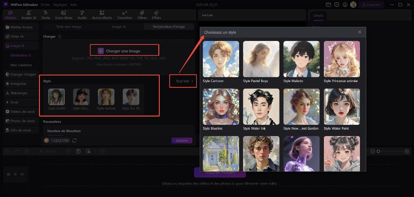 transformer une photo en cartoon en ligne