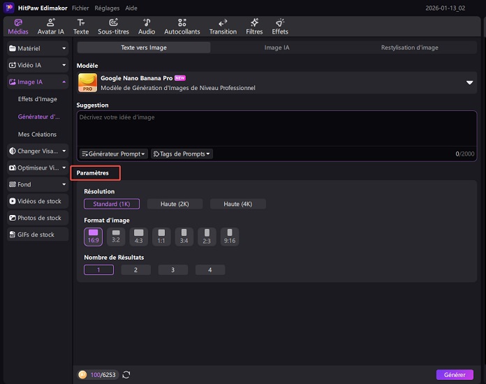 Messages de vœux de nouvel an générés par IA