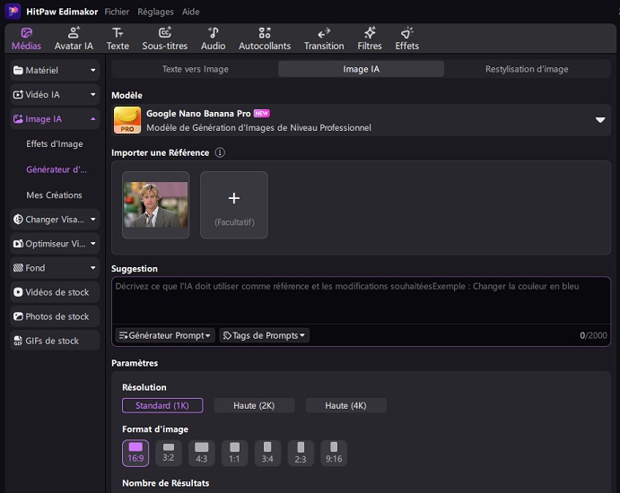 Transformer une photo en webtoon IA