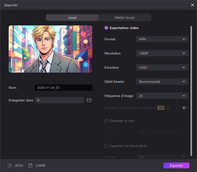 Filtre IA gratuit pour webtoons