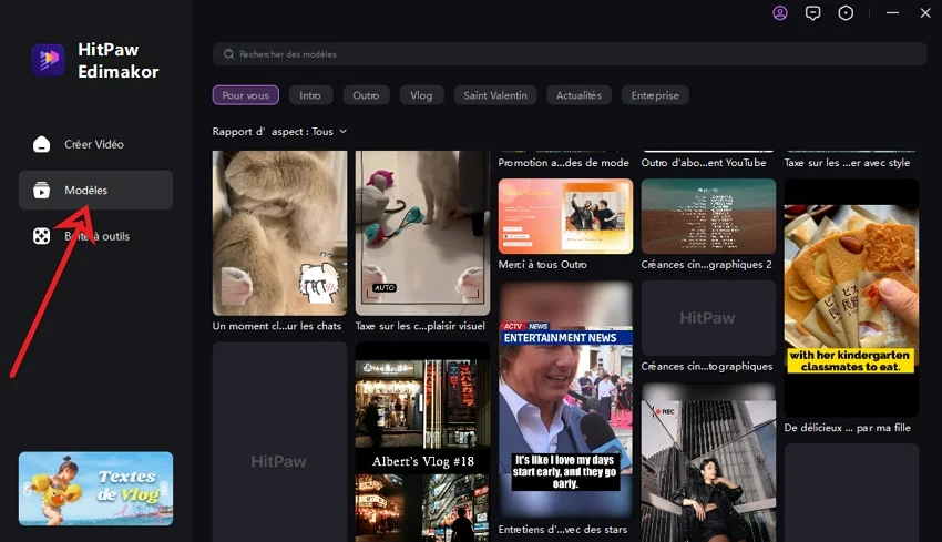 présentation vidéo Étape 1