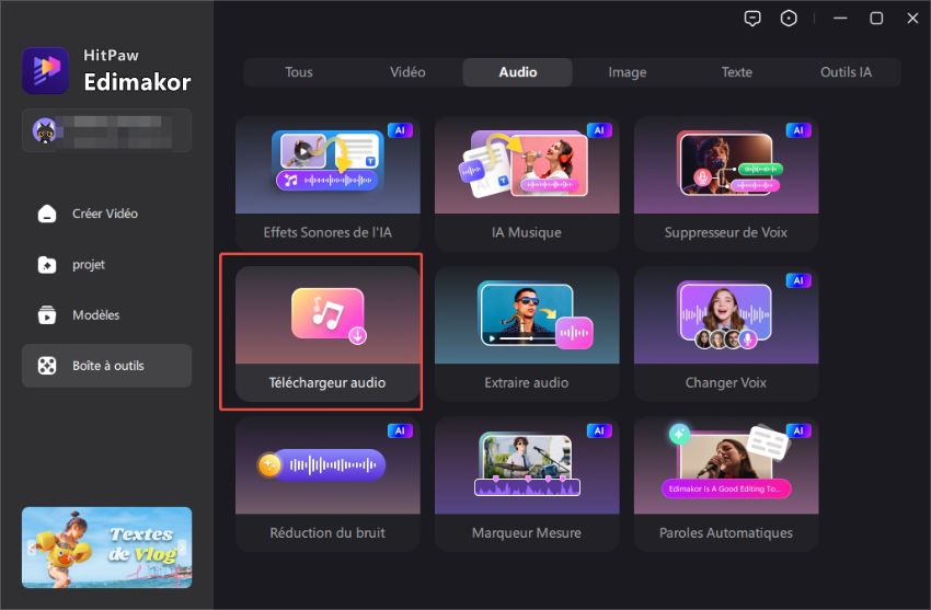 application lecteur musique