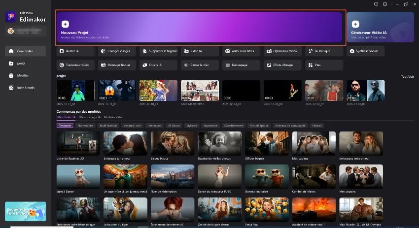 Étape de suivi de mouvement par IA 1