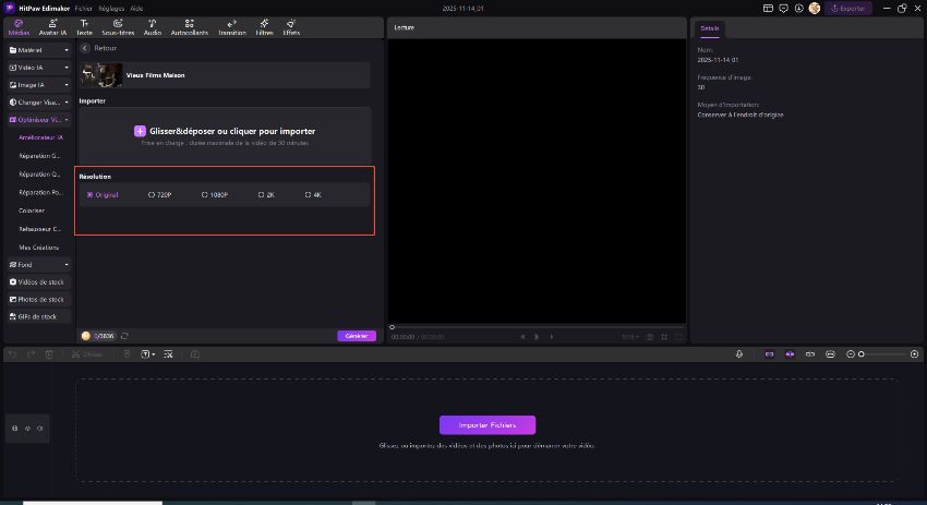 augmenter qualité video instagram 5