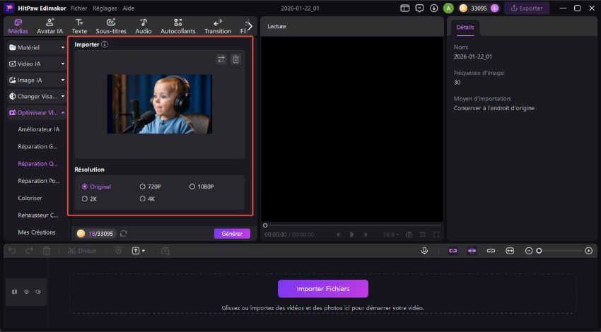 Hitpaw Video Enhancer gratuit