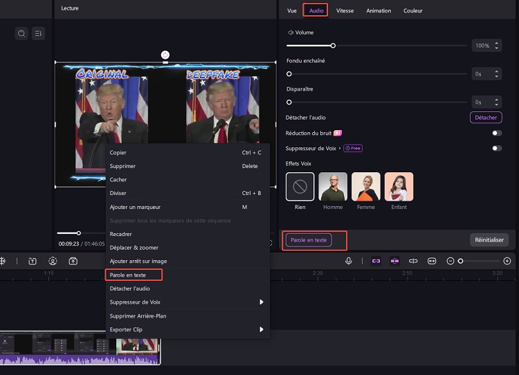 transcription audio en texte gratuit