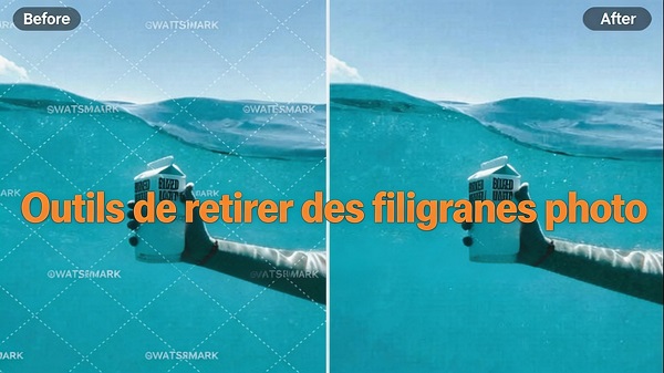 retirer de filigrane photo