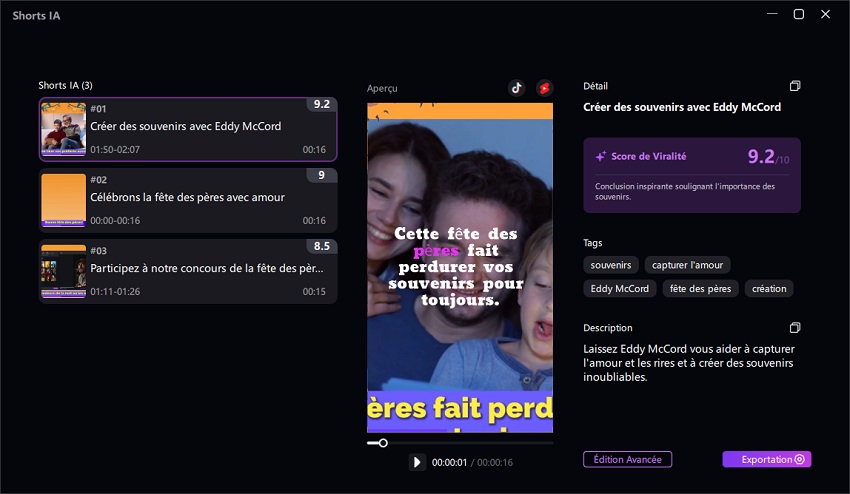 créer des shorts instagram 5