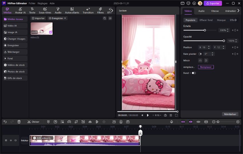 eedimakor horizontal vers vertical